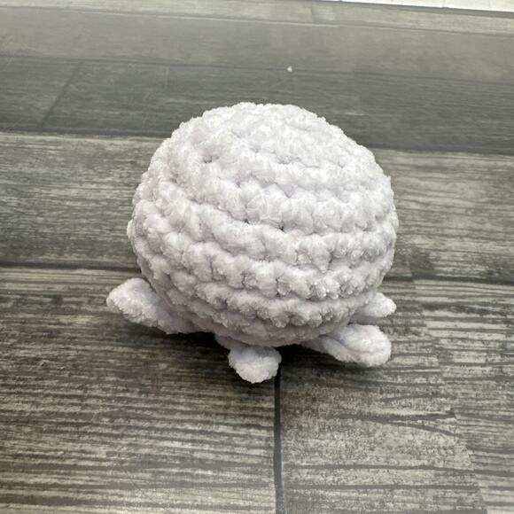 Handmade Crocheted Amigurumi White Octopus {X} - Picture 5 of 9